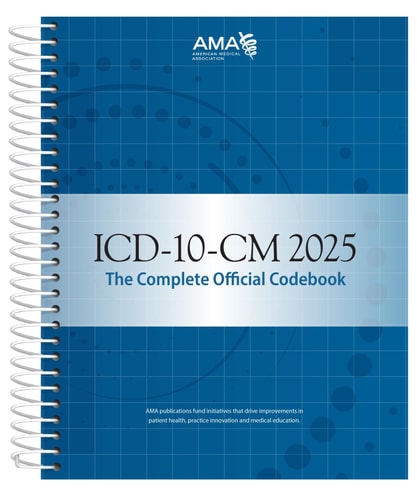 ICD-10-CM 2025 the Complete Official Codebook (1st Edition)