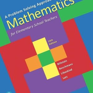 A Problem Solving Approach to Mathematics for Elementary School Teachers (13th Edition)