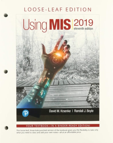 Using MIS -- Student Value Edition (11th Edition)