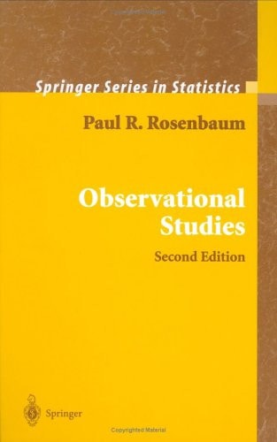 Observational Studies (2nd Edition)