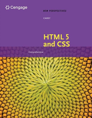 New Perspectives on HTML 5 and CSS: Comprehensive (8th Edition)