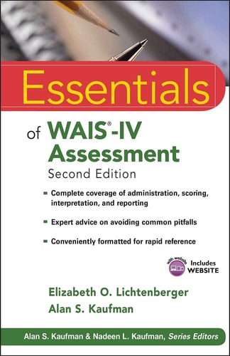 Essentials of WAIS-IV Assessment (2nd Edition)