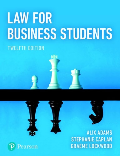 Law for Business Students (12th Edition)