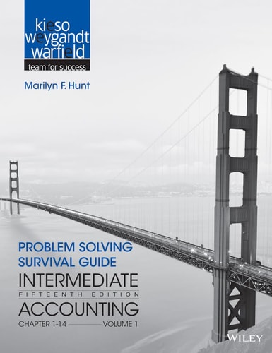 Problem Solving Survival Guide to accompany Intermediate Accounting, Volume 1: Chapters 1 - 14 (15th Edition)