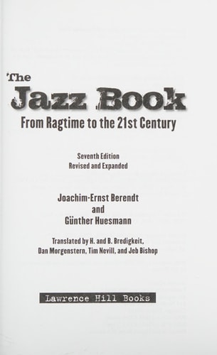 The Jazz Book: From Ragtime to the 21st Century (7th Edition)