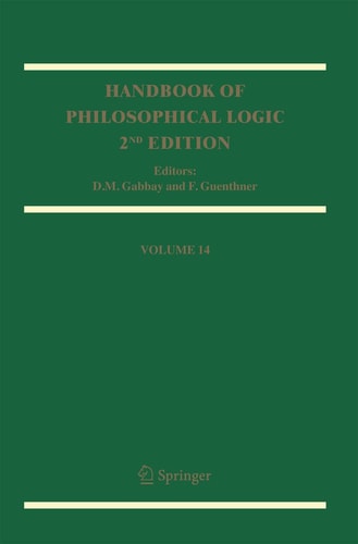 Handbook of Philosophical Logic (Volume 14) (2nd Edition)