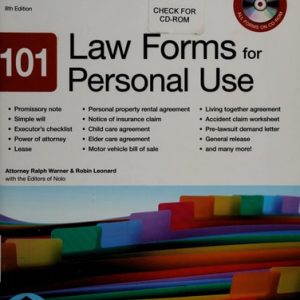 101 Law Forms for Personal Use (8th Edition)