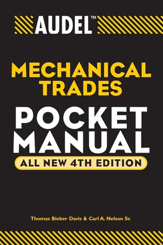 Audel Mechanical Trades Pocket Manual (4th Edition)