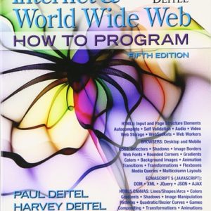 Internet and World Wide Web: How To Program (5th Edition)