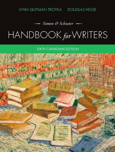 Simon & Schuster Handbook for Writers (Canadian Edition)