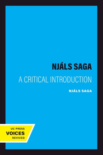 Njáls Saga (A Critical Introduction) (2020th Edition)