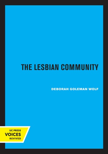 The Lesbian Community (2020th Edition)