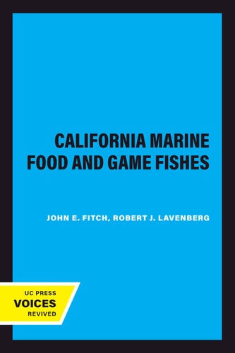 California Marine Food and Game Fishes (2020th Edition)