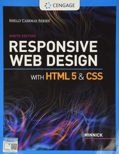 Responsive Web Design with HTML 5 & CSS (MindTap Course List) (9th Edition)