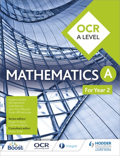 OCR A Level Mathematics Year 2 (1st Edition)
