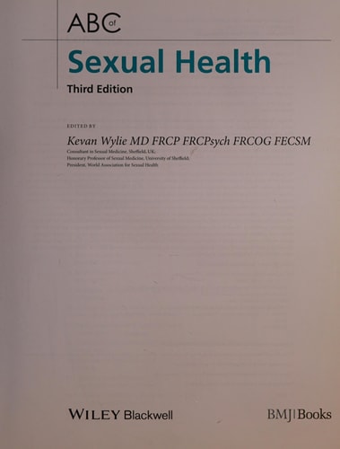 ABC of Sexual Health (3rd Edition)