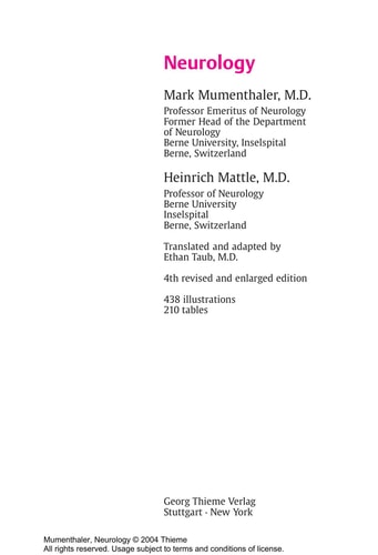 Neurology (4th Edition)
