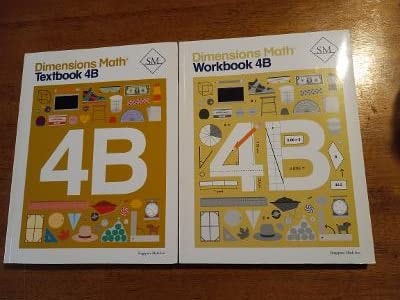 Dimensions Math Workbook 4B (9th Edition)