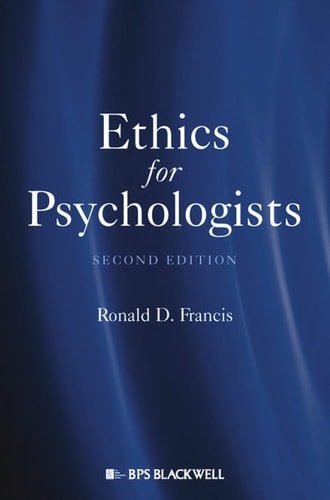 Ethics for Psychologists (2nd Edition)