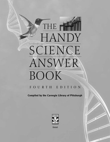 The Handy Science Answer Book (4th Edition)