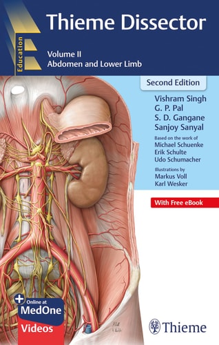 Thieme Dissector Volume 2 (Abdomen and Lower Limb) (2nd Edition)