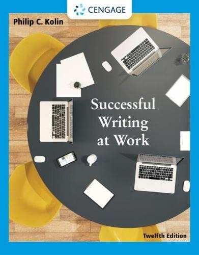 Successful Writing at Work (12th Edition)