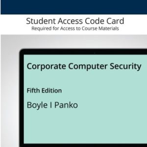 Pearson Etext for Corporate Computer Security - Access Card (5th Edition)