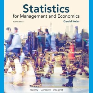 Statistics for Management and Economics (12th Edition)