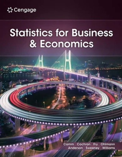 Statistics for Business and Economics (15th Edition)