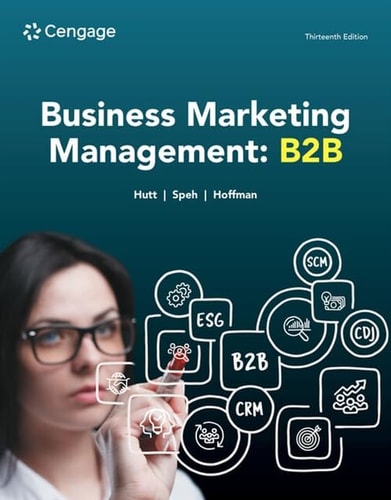 Business Marketing Management B2B (13th Edition)
