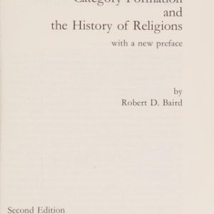 Category Formation and the History of Religions (2nd Edition)