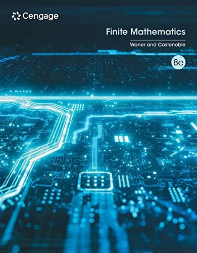 Finite Mathematics (8th Edition)
