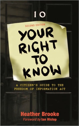 Your Right to Know (A Citizen's Guide to the Freedom of Information Act) (2nd Edition)