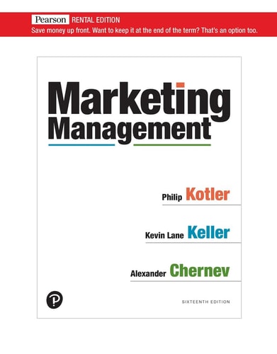 Marketing Management (16th Edition)