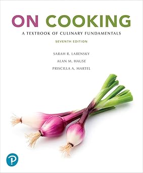 On Cooking; A Textbook of Culinary Fundamentals (7th Edition)