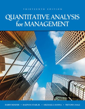 Quantitative Analysis For Management (3rd Edition)